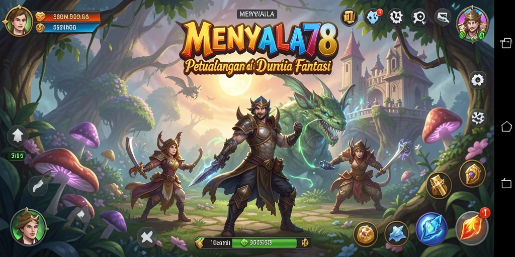 Gameplay seru dan tantangan di dunia petualangan MENYALA78.